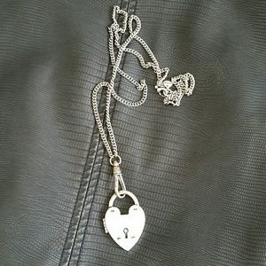 Fossil Locket Necklace